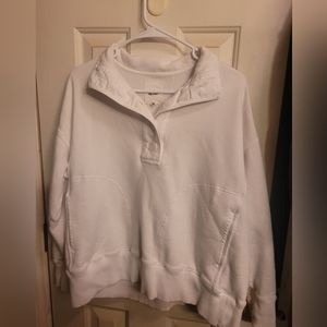 Aerie mock neck oversized sweatshirt sz small